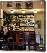 Hotel Presidente Bar Havana Cuba Acrylic Print