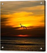 #hters #hashtags #all_sunsets Acrylic Print