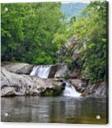 Hunt Fish Falls Acrylic Print