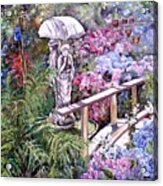 Hydrangea In The Formosa Gardens Acrylic Print