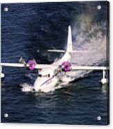 Hydroplane Splashdown Acrylic Print