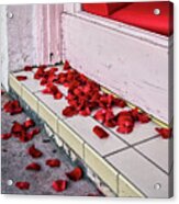 I Poured Out My Heart Acrylic Print