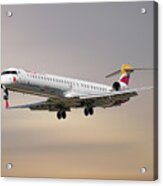 Iberia Regional Bombardier Crj-1000 Acrylic Print