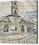 Iglesia De Santa Ana Passport Acrylic Print