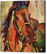 Impressionist Horse Acrylic Print