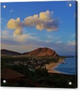 In Morning Light Ma'ili Hawaii Acrylic Print