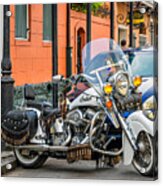 Indian In The French Quarter Acrylic Print