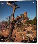 Indian Watchtower At Desert View Acrylic Print