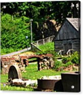 Colonial Industrial Quarter Artifacts Acrylic Print