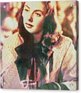 Ingrid Bergman - Movie Legend Acrylic Print