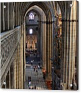 Inside The Salamanca Cathedral Acrylic Print