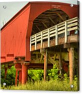 Iowa Wooden Roadway Acrylic Print