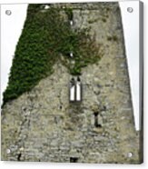 Ireland Kells Priory Ivy Covered Medieval Irish Castle Tower House County Kilkenny Acrylic Print