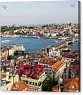 Istanbul Cityscape Acrylic Print