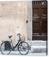 Italian Bicycle Color Acrylic Print