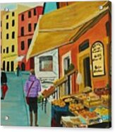 Italian Market Acrylic Print