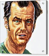 Jack Nicholson Acrylic Print