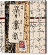 Japanese Bees Acrylic Print