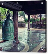 Japanese Bell In Kariya Park Acrylic Print