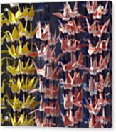 Japanese Cranes Acrylic Print