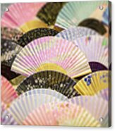 Japanese Souvenir Fans Acrylic Print