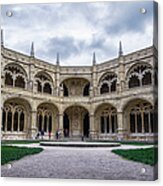 Jeronimos Monastery Cloister Acrylic Print