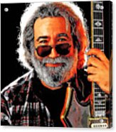 Jerry Garcia The Grateful Dead Acrylic Print