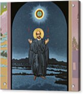 Jesuit Triptych-st Peter Faber-st Ignatius-st Francis Xavier Acrylic Print