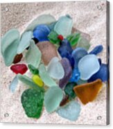 Jewels In The Sand Acrylic Print