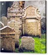 Jewish Cemetery Acrylic Print