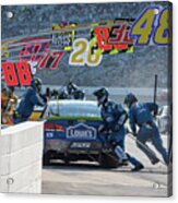 Jimmy Johnson Getting Some New Shoes Acrylic Print