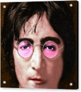 John Lennon The Beatles 20160522 Acrylic Print