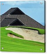 Kahili Golf Course Green Acrylic Print