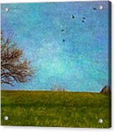 Kansas Early Spring Prairie Acrylic Print