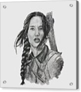 Katniss, Hunger Games Acrylic Print