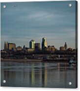 Kaw Point Looking East Acrylic Print