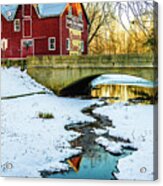 Kirby's Mill Landscape - Creek Acrylic Print