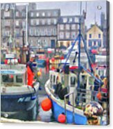 Kirkwall Harbour Acrylic Print
