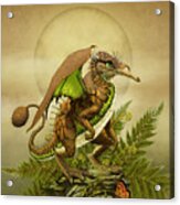 Kiwi Dragon Acrylic Print