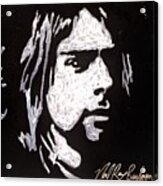 Kurt Kobain Acrylic Print
