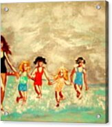 La Plage Acrylic Print