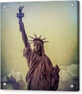 Lady Liberty Acrylic Print