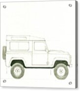 Land Rover Defender Acrylic Print