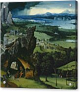 Landscape With Saint Jerome Acrylic Print