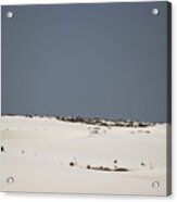 Landscapes Of White Sands 5 Acrylic Print