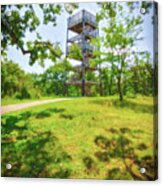 Lapham Peak's Wooden Observation Tower #3 Acrylic Print