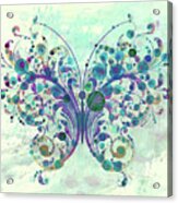 Last Dance Of A Butterfly Acrylic Print