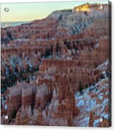 Last Light At Bryce Acrylic Print