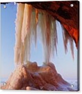 Late Afternoon In An Ice Cave Acrylic Print