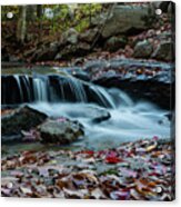 Late October Morning At Coxing Kill Acrylic Print